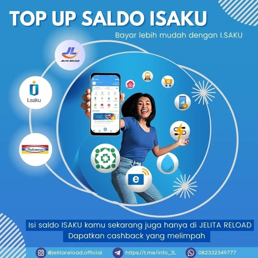 Isi Saldo Isaku Lebih Mudah di Jelita Reload