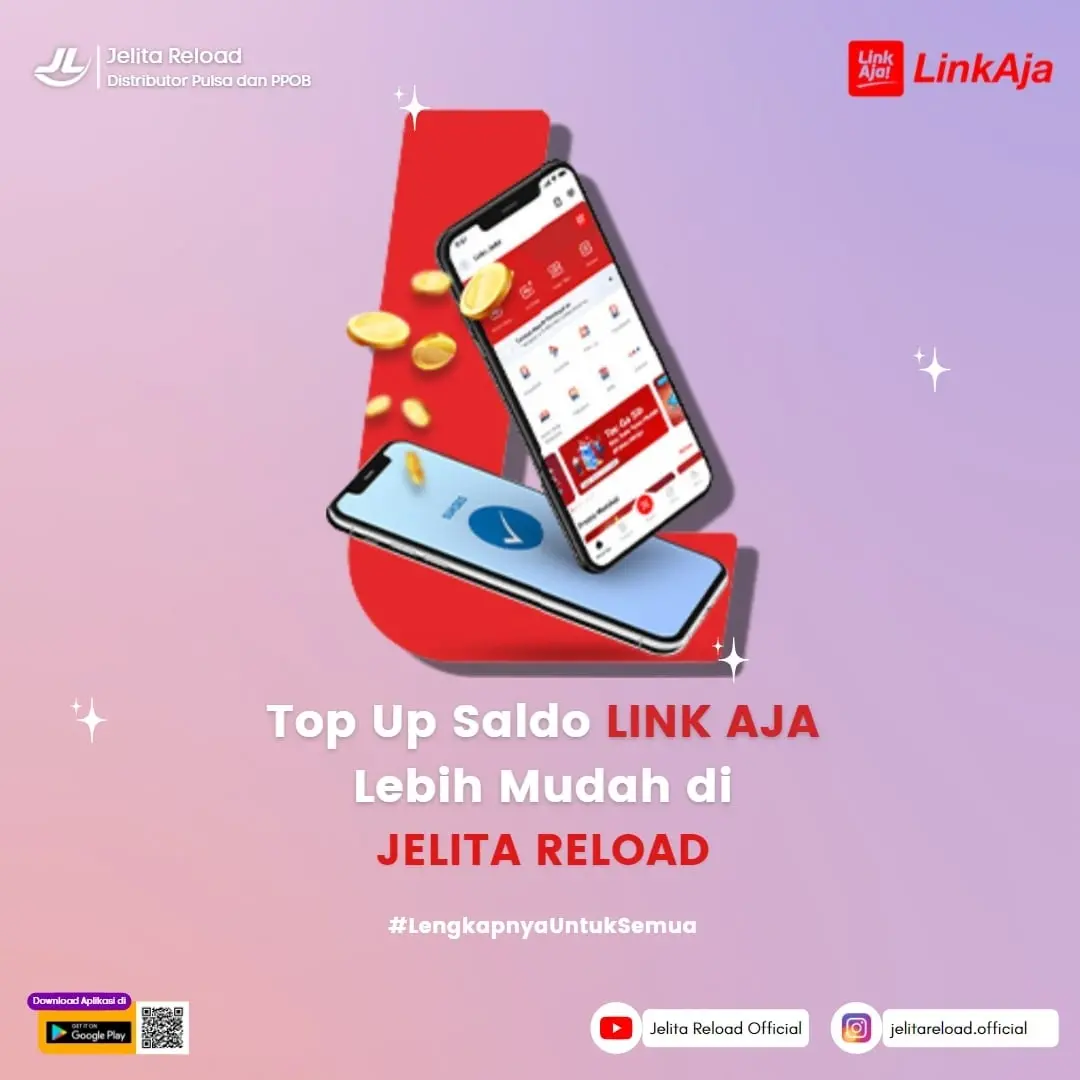 Top Up Saldo Link Aja Lebih Mudah di Jelita Reload