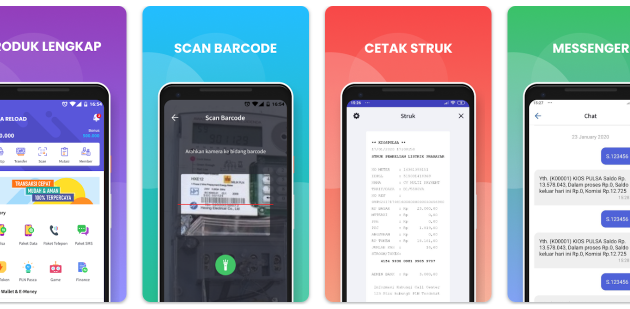 aplikasi jual pulsa dan token listrik